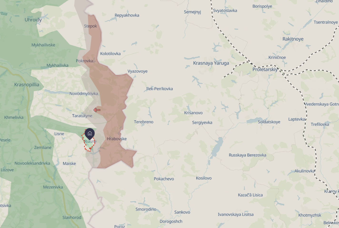 Ukraine rejects Russian claims about seizure of Riasne village